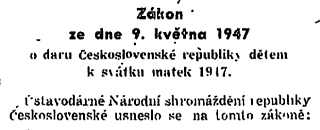 Zákon 91/1947 Sb.