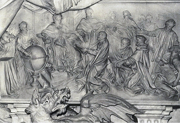 Detail hrobky Řehoře XIII.