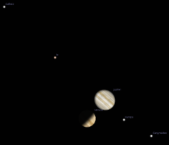 Konjunkce Jupitera a Venuše, 17. června 2 př. n. l.