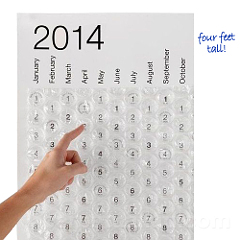 Bublinkový kalendář