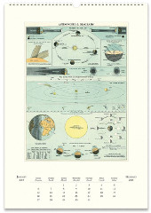 Celestial Wall Calendar