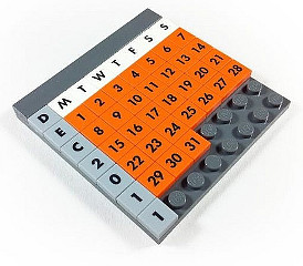 Lego kalendář