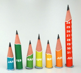 Tužkový kalendář