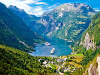 Norský fjord